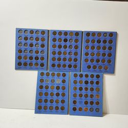 Lincoln Wheat Cent Penny Coin Collection