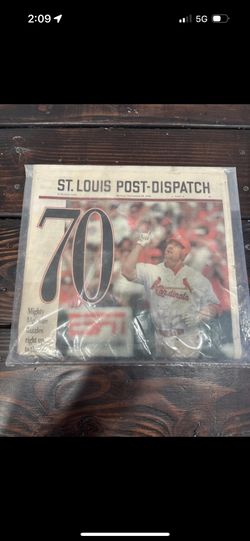 Mark McGuire 70th home run paper