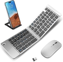 wireless folding keyboard & mouse (Bluetooth)