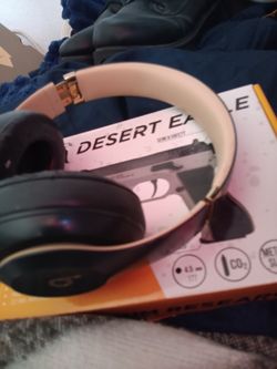 Old Beat Up Dre Beats Headphones