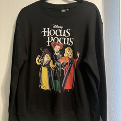Disney Hocus Pocus Crewneck Sweater Size M