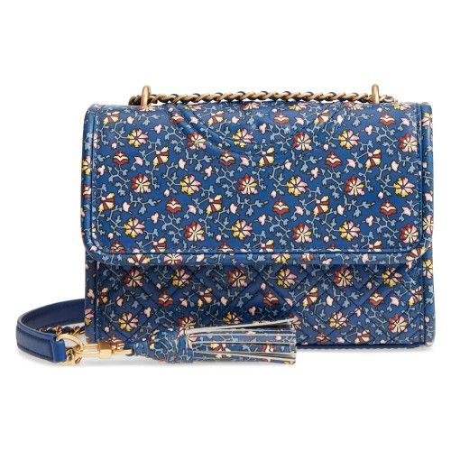 Tory Burch Fleming Printed Small Convertible Shoulder Bag