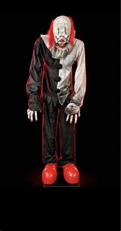 Halloween Killer Clown Animated Prop
