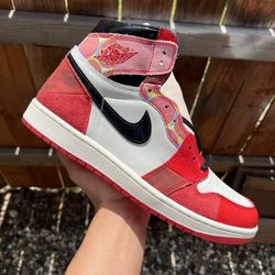 Jordan 1 High Spider-Man Across the Spider-Verse (Size 11)