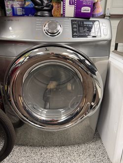 Samsung Front-Load Dryer – Graphite Steel