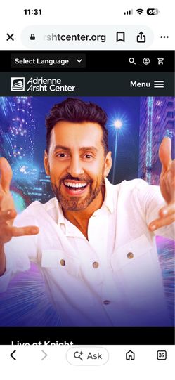 2 Tickets – Max Amini LIVE in Miami!