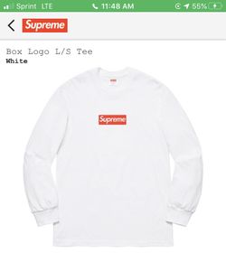 White Box Logo l/s Tee