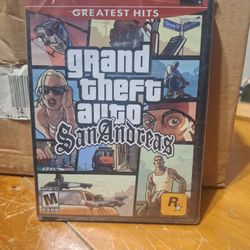 GTA: San Andreas – PS2 – Factory Sealed (Minor Wear)