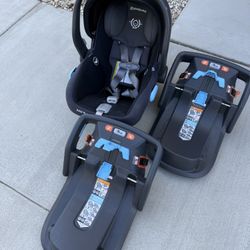 Uppababy Mesa Car seat with 2 Bases