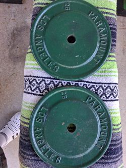 25Lbs weight Plates