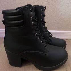 Black boots