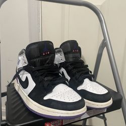 Air Jordan 1 Mid SE 'Varsity Purple'