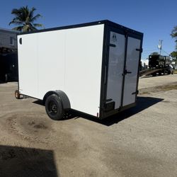 Trailer Enclosed 6 X 12 Polycore 0.80 Financing Available