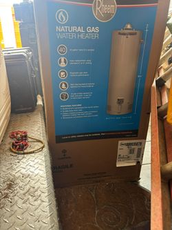 Rheem Waterheater 40gallon 12yr Warranty
