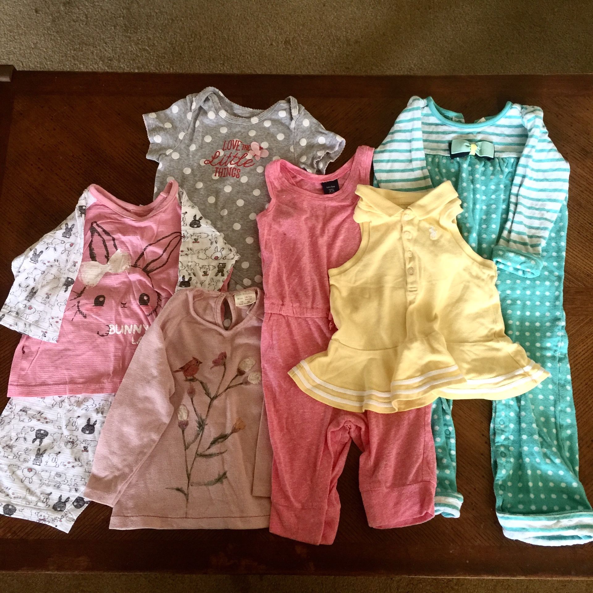 Assorted 24months 2T kids Clothes Gap Gymboree Polo Ralp Lauren Disney IZOD Zara