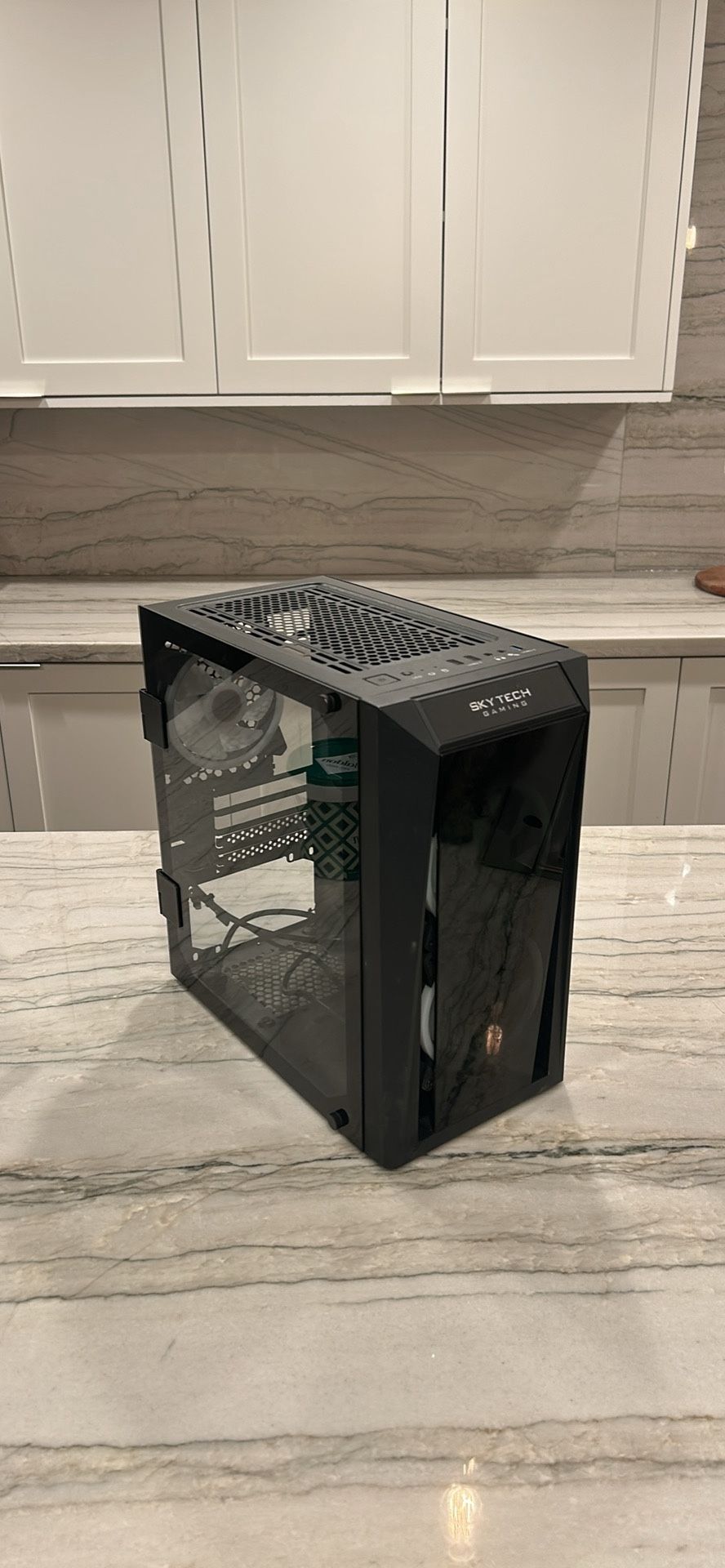 Sky Tech Blazer Pc Case With Fans