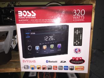 New** In dash touchscreen Bluetooth