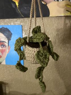 Crochet Hanging Plant
