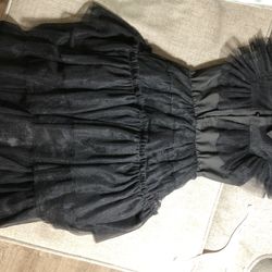 Wensday Adams Girl Costume 