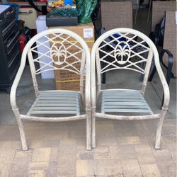 Two Patio Chairs, Great Condition 