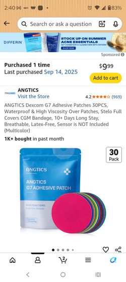 CGM Adhesive Patches
