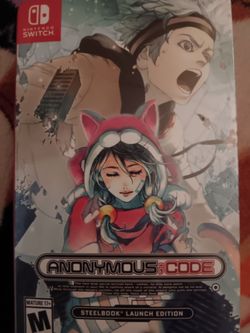 Anonymous Code Steelbook Launch Edition Nintendo Switch