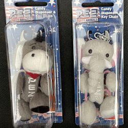 Party Animals Candy Dispenser and Key Chain