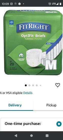 Fit Right Adult Diapers Medium 20pck