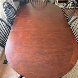 Solid Wood Dining Table 