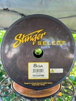 Stinger Select 8GA CCA Power Wire 250ft Spool