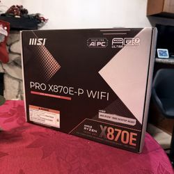 MSI X870E-P PRO WIFI AMD AM5 ATX Motherboard