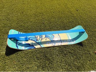 New Gibbon GiBoard SlackBoard Balance Trainer Waves Blue