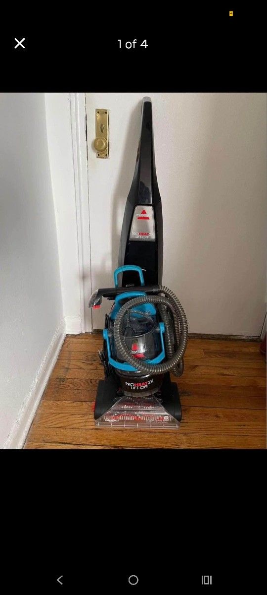 BISSELL ProHeat 2X LiftOff Pet with Antibacterial 1-Speed Carpet Cleaner