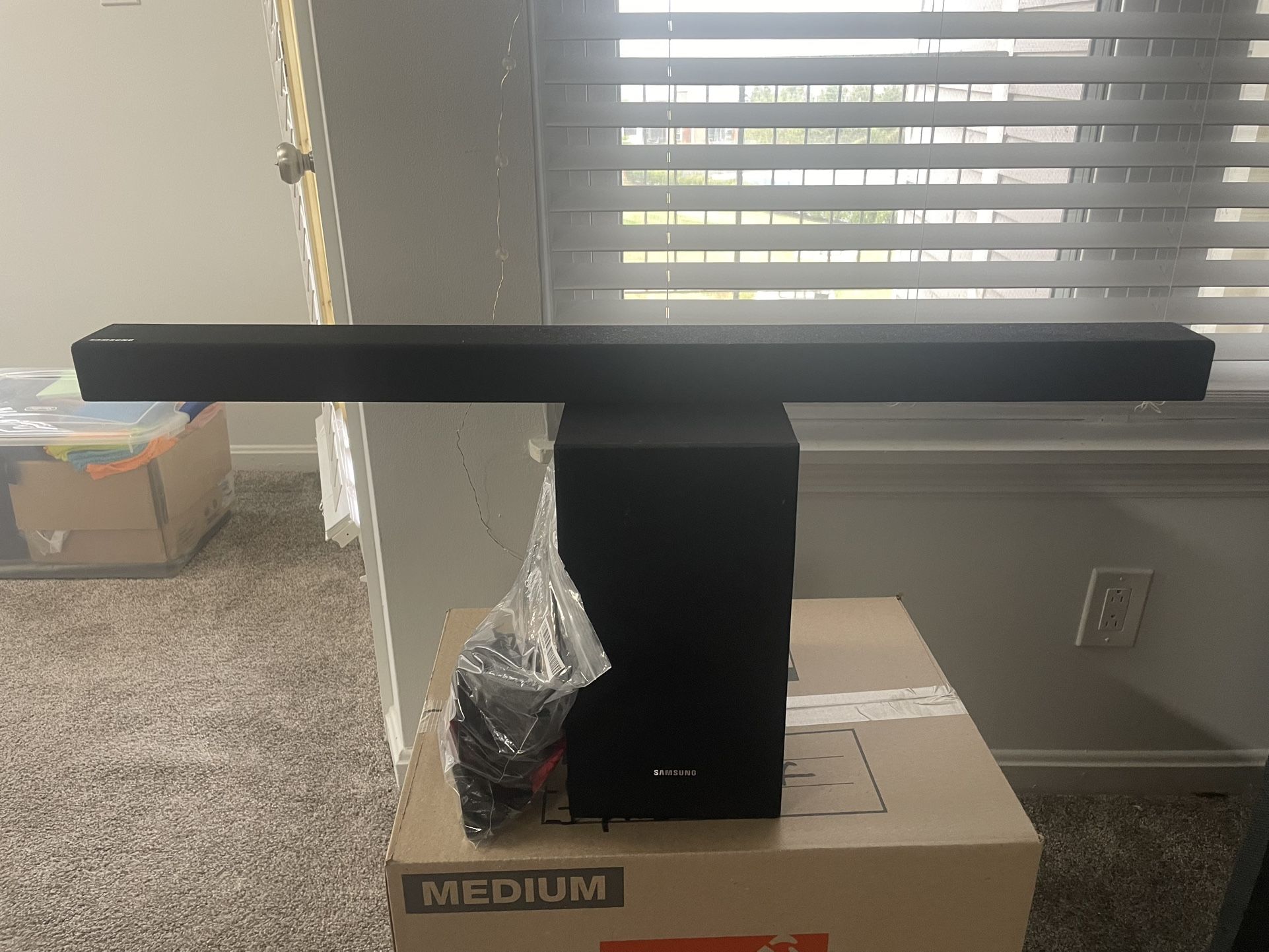 Samsung Sound Bar And Sub