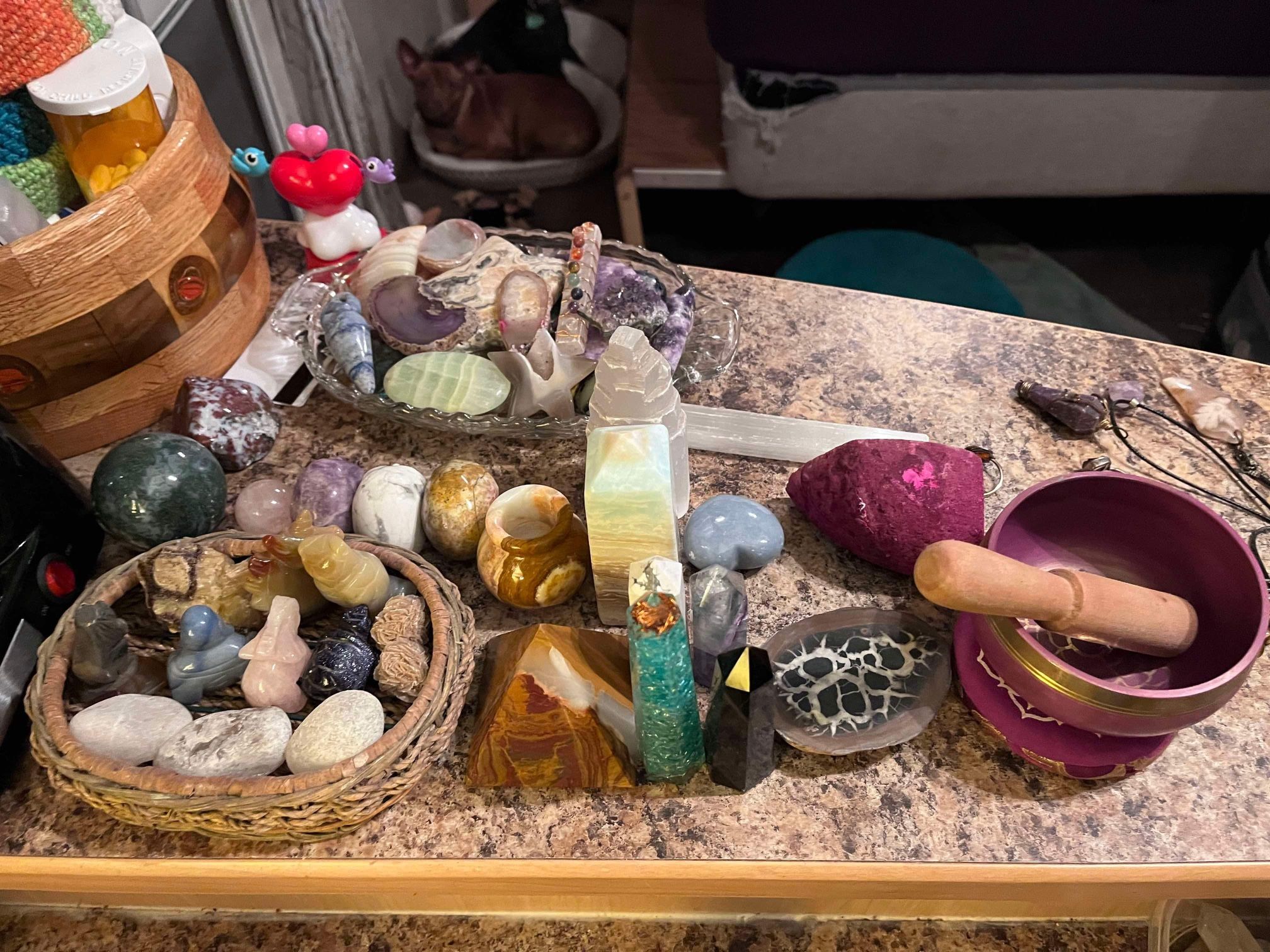 Huge Lot Crystal And Gemstones