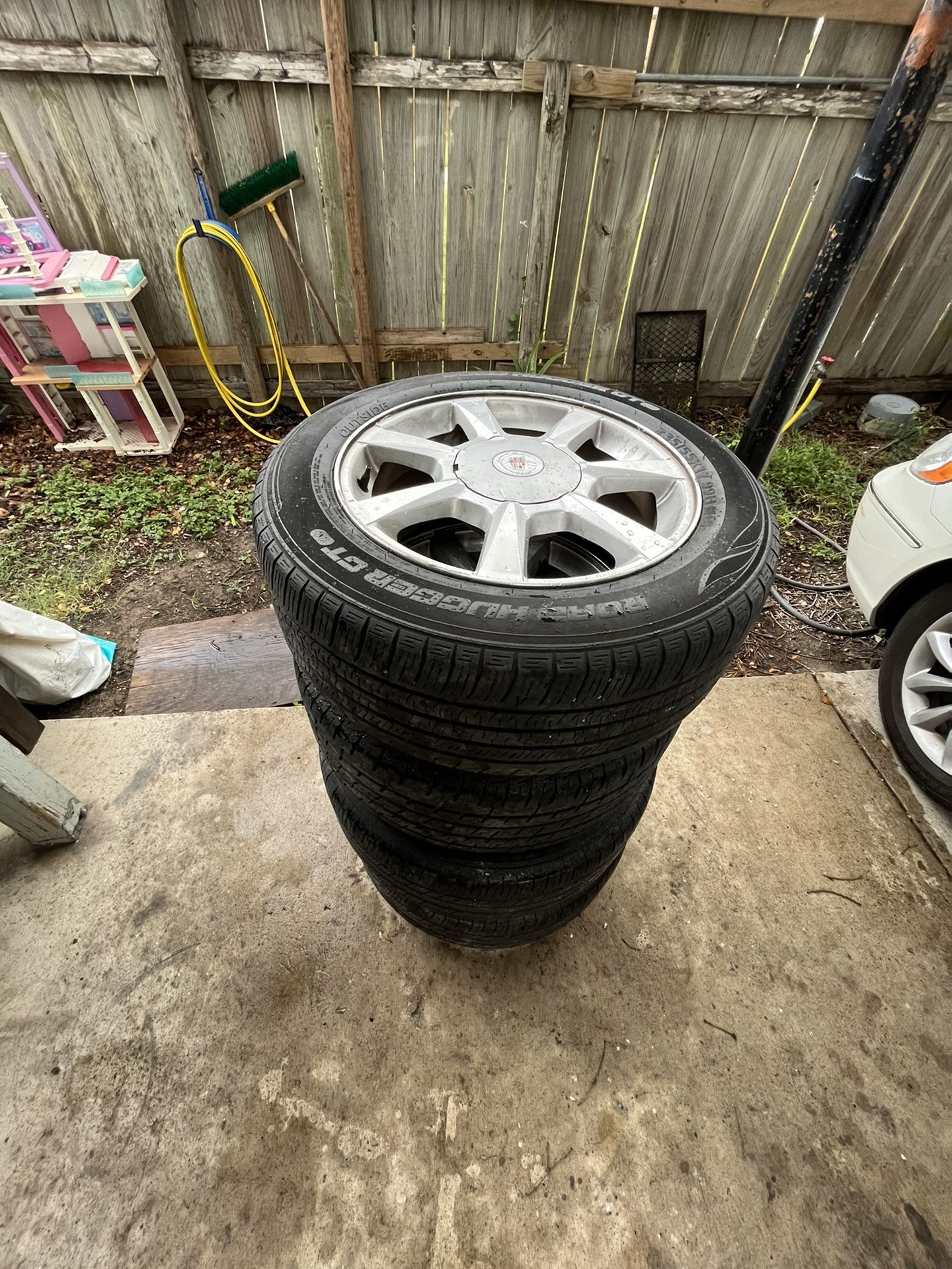 Used Cadillac Rims Set