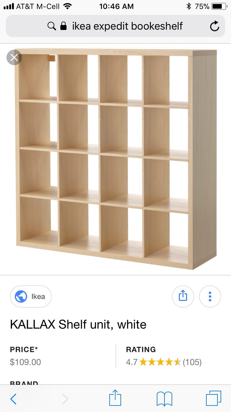 Ikea bookcase/storage
