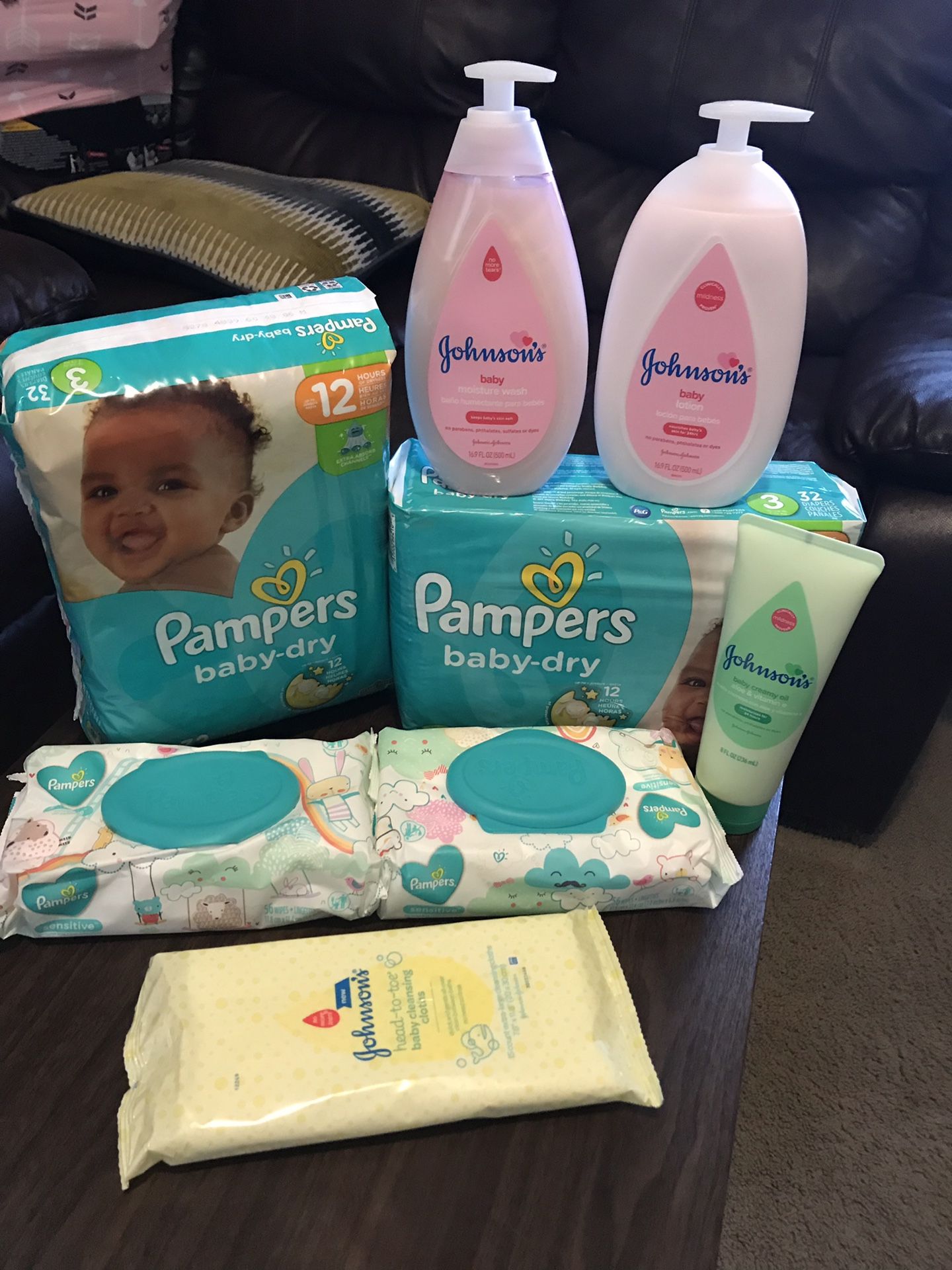 Baby size 3 pampers bundle