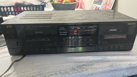 stereo CCASSETTE deck JVC stereo CASSETTE deck