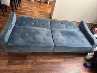 Sofa bed and armchair