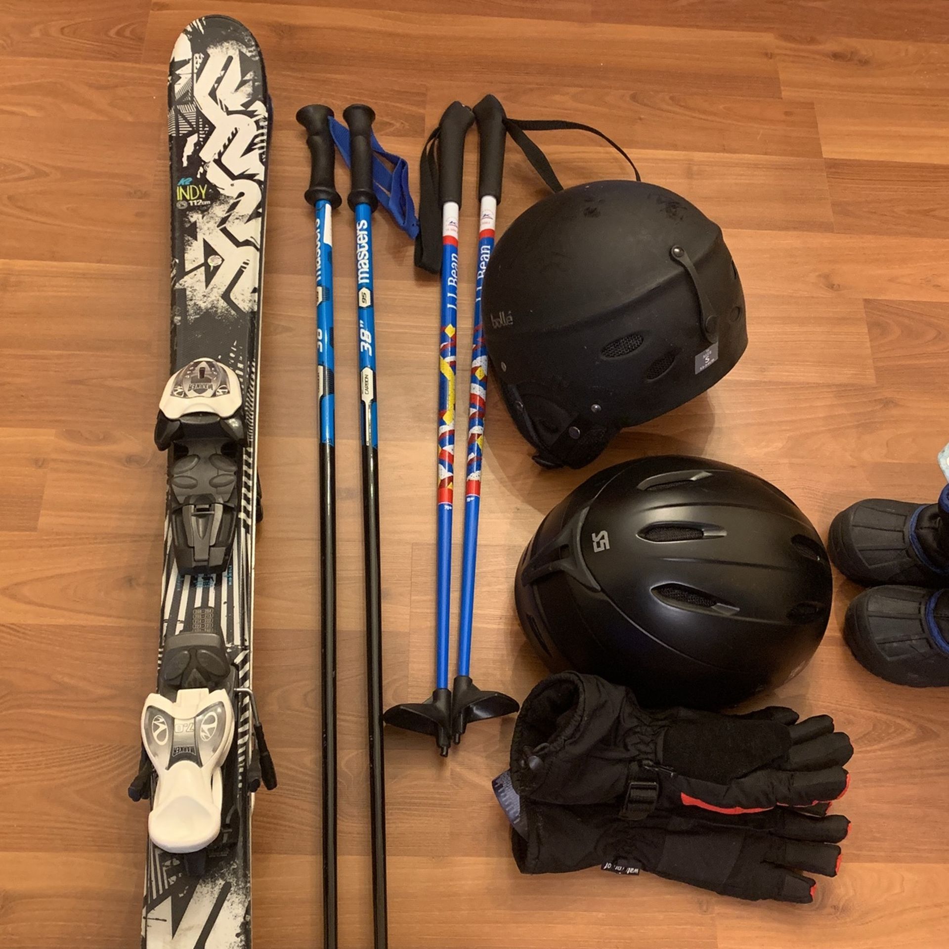 Skis Poles Goggles Boots Gloves Helmets Etc