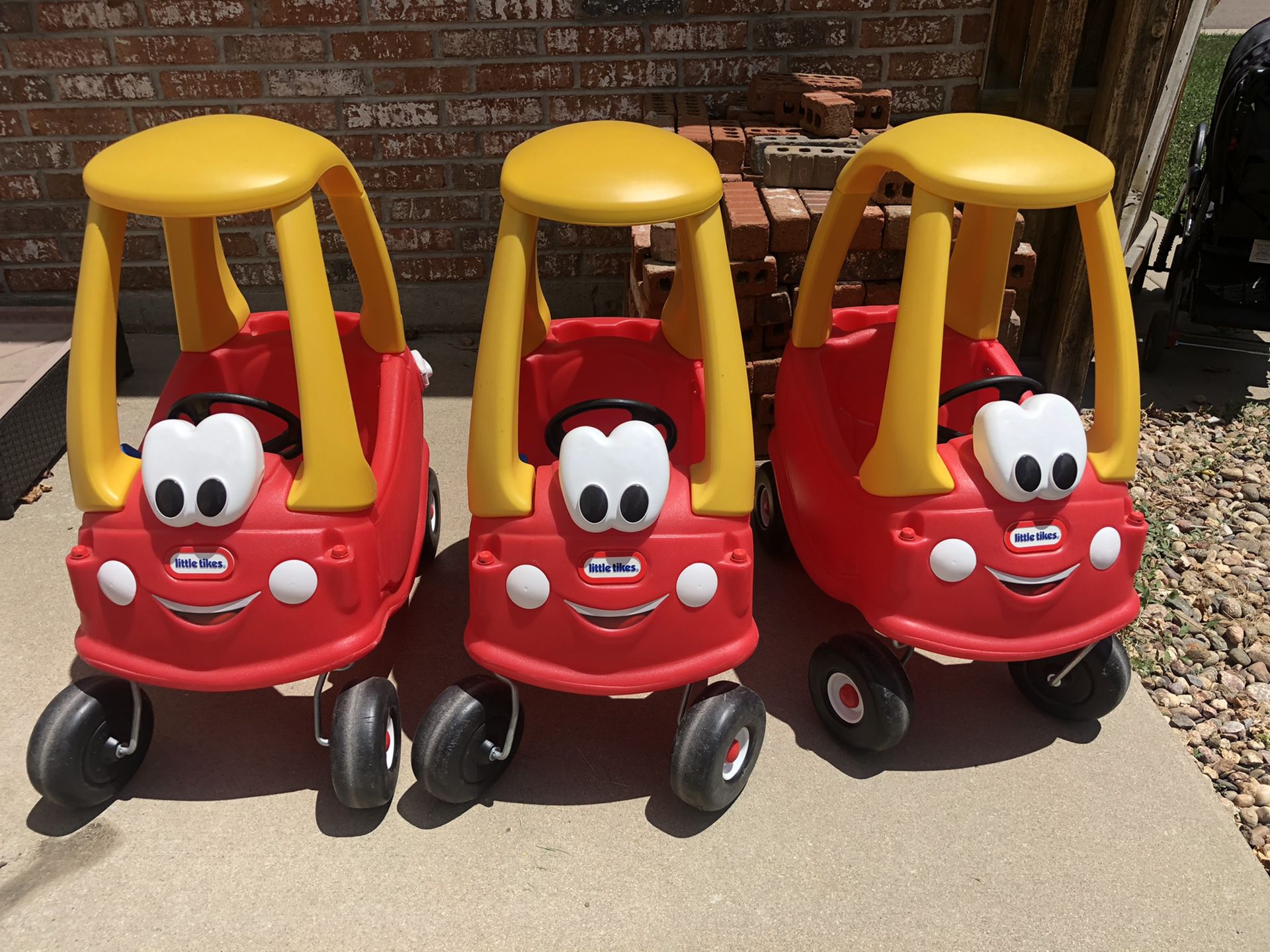 Little Tykes Cars ($10/ea or $25 for all three)