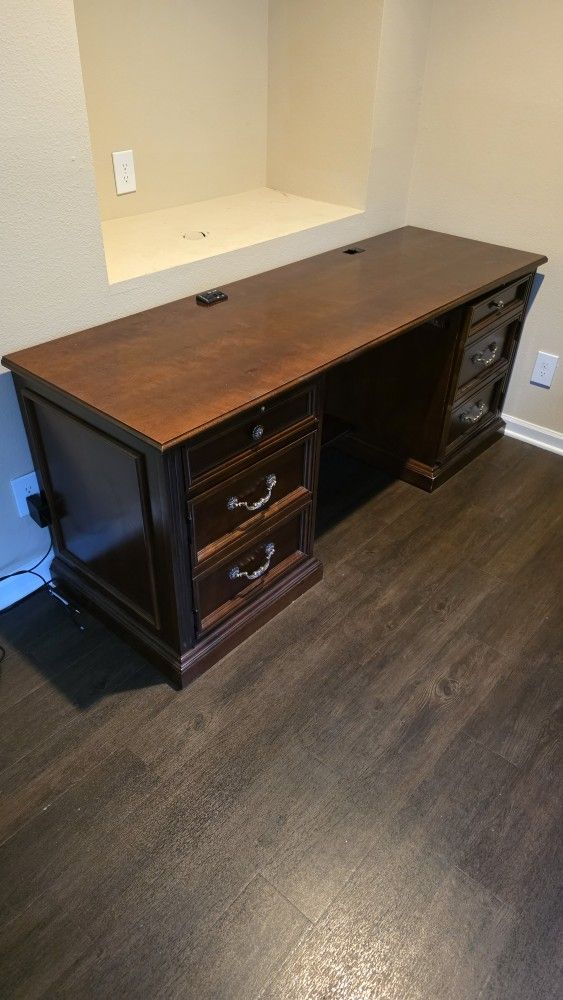 Heavy Duty Wooden Office Desk