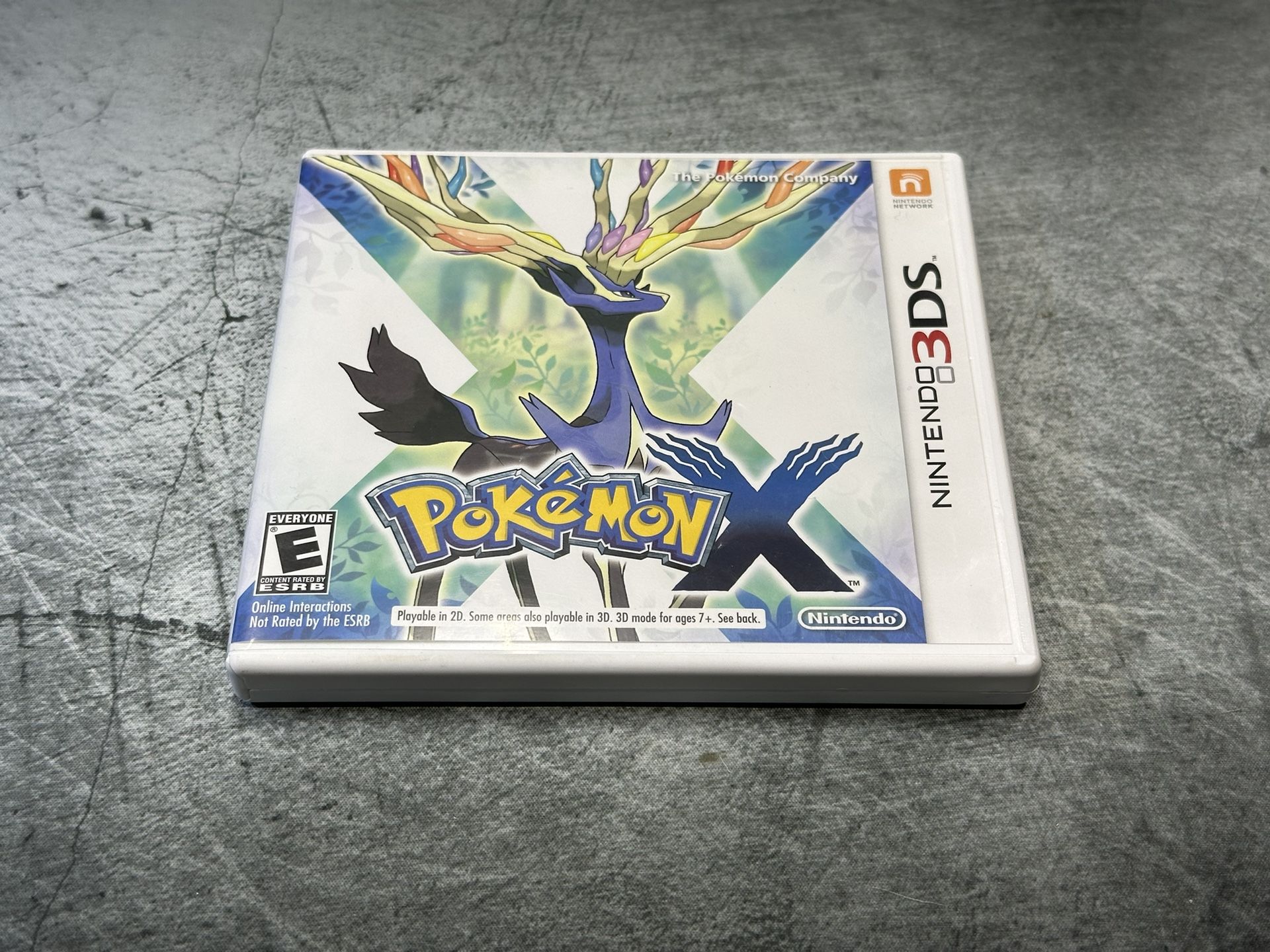 Pokémon X Box and Insert