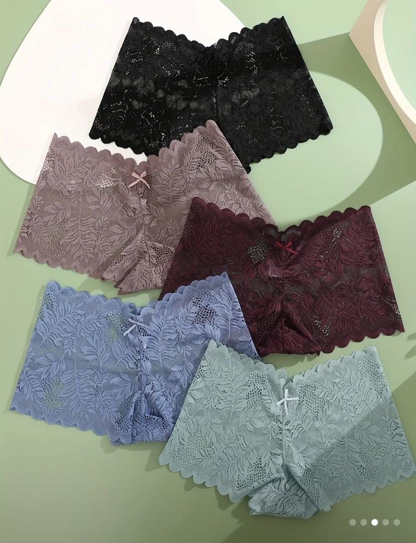 5 Pcs Lace Boys Shorts (contact info removed)7