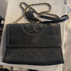 Leather Tory Burch Purse