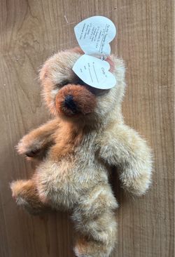 Cody the Bear from the Ty Attic Treasures Collection, a retired 1993 jointed plush toy
