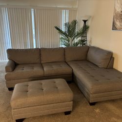 Modular Grey Sofa