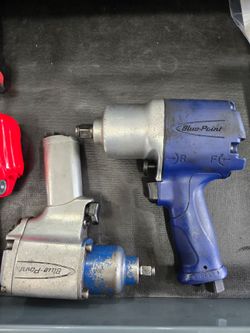 Blue Point 3/8 and 1/2 impact wrenches
