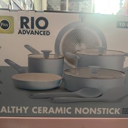 THORiginal GREEN PAN RIO STREA OOKING ADVANCED